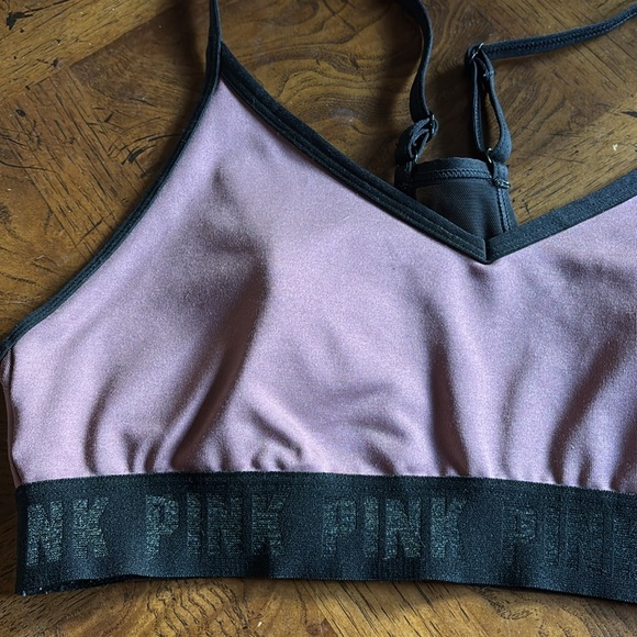 PINK sport Victoria's Secret racer back bras set of 2 size medium - Picture 6 of 11